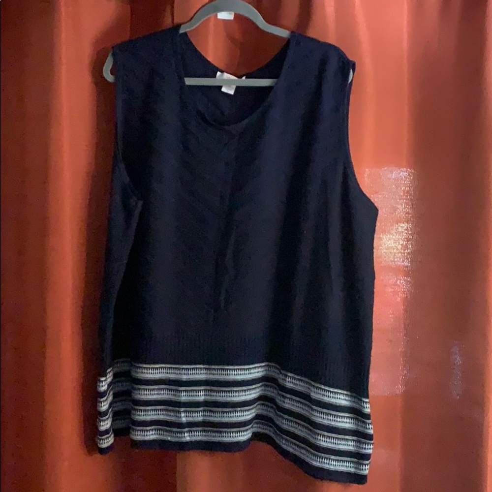 Blue vest by Cj banks 3XL